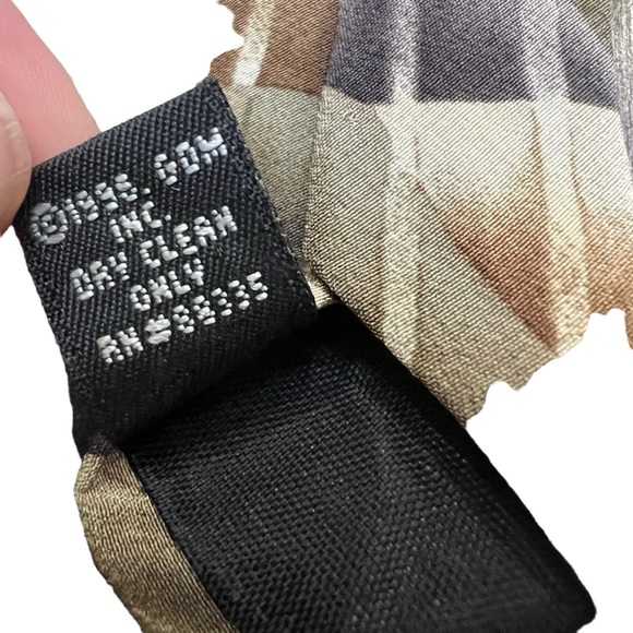 2/$15 Grateful Dead Crazy Fingers Third Set 100% Silk Tie 90s vintage 4" x 55.5" - Picture 9 of 10